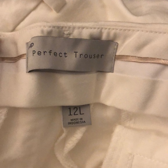 GORGEOUS NWT Cream trousers size 12 L - Picture 2 of 4